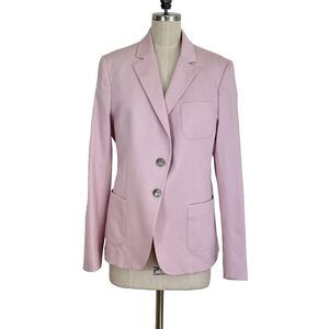 Gant Women's Blazer Pink 2 Button Size‎ 10 Classic Barbie Feminine